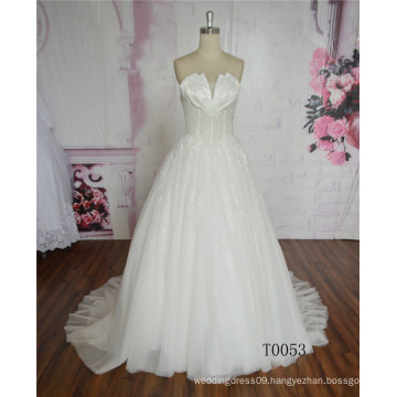 Gorgeous Wedding Dress Ball Gown Strapless Wedding Dress